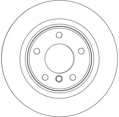 TRW DF4451 Fren Dıskı Arka Bmw E81 E87 E90  