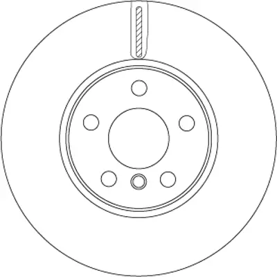TRW DF6747S Fren Dıskı On Bmw F45 F46 Mını F54 F60 