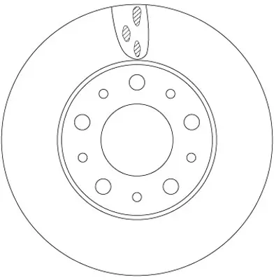 TRW DF6918S On Fren Dısk Aynası Boxer Iıı Jumper Iıı Ducato Iıı 14q (15 Jant) / (Cap: 280mm Kalınlık: 28mm) 
