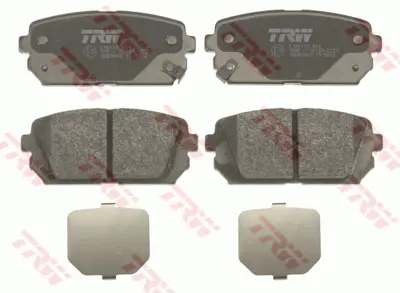 TRW GDB3462 Arka Fren Balatası Carens Iı Fj 2,0 Crdı 07 / 02 Carens Iıı 2,0 Cvvt / 2,0 Crdı 09 / 06 D4ead1b Moto 