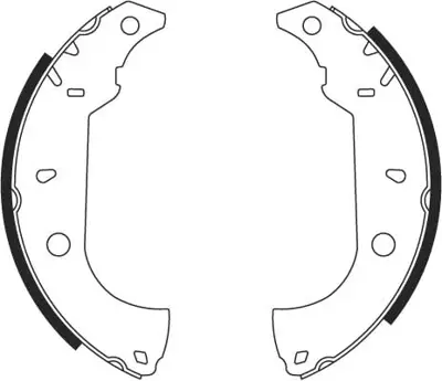 TRW GS8614 Arka Fren Balatası Pabuc Tempra Sw Marea Weekend 96> 
