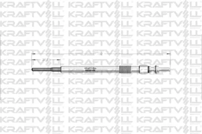 KRAFTVOLL 05030108 Kızdırma Bujısı 11v Master-Safrane Croma 2.5 Td 
