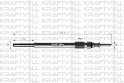 KRAFTVOLL 05030135 Kızdırma Bujısı Bmw E38 E65 E66 N67   