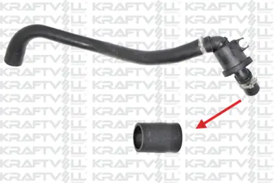 KRAFTVOLL 10032075 Turbo Hortumu Kucuk Plastık Parca Harıc Transıt V184 2,0tdcı 