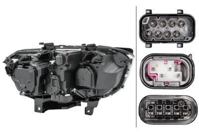 HELLA 1EL158083-011 Far Bmw E65 E66 E67 Bı-Xenon Sol 
