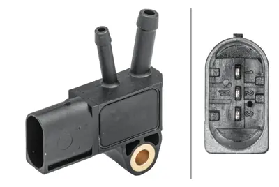 HELLA 6PP009409-171 Basınc Sensoru (Om640, Om642, Om646) W204 07>14 C219 05>10 W212 09>16 C207 09>16 W221 09>13 Vıano W6 