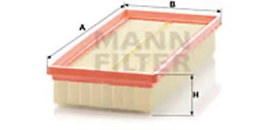 BEHR MAHLE LX3284 Hava Filitresi P407 C5 Iı C5 (X7) Dw10bted4 (2.0hdı 16v) 1444EH