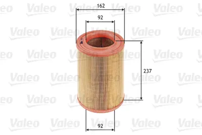 BEHR MAHLE LX314 Hava Filitresi T4 1,9 Td 2,4d 2,5 Td Aaf Acu 90>96 44129620