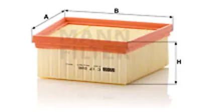 BEHR MAHLE LX2633 Hava Filitresi Fıesta Vı 08 /> Transıt Courıer 14 /> B Max Ecosport 13 />1,0eco / 1,6tı / 1,4tdcı / 1 1516725
