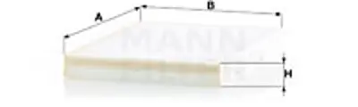 BEHR MAHLE LA81 Polen Filitresi A-Class W168 97>04 Vaneo 414 02>05 1688300018