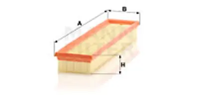 BEHR MAHLE LX1745 Hava Filitresi P206 P206+ (T3e) P307 (Em Ym) P308 Partner Tepe Berlıngo Iıı C4 C4 (B7) Ds4 Tu5jp4 (1. 1444FE