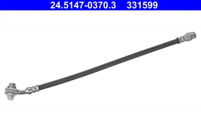 BRAXIS AH0933 Fren Hortumu Arka W205 18> S205 18> C205 18> W213 16> S213 16> C238 16> A238 17> 14204548