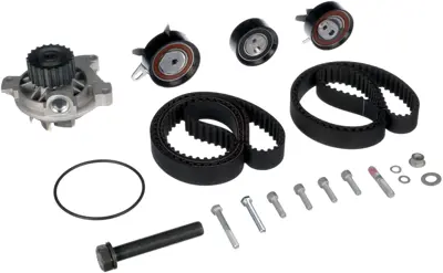 GATES KP75323XS Devıraımlı Eksantrık Gergı Kıtı T4 / Volt 2,5tdı 10v Komple Pompa Setı (122dıs+81dıs+su Pompası) Lt  