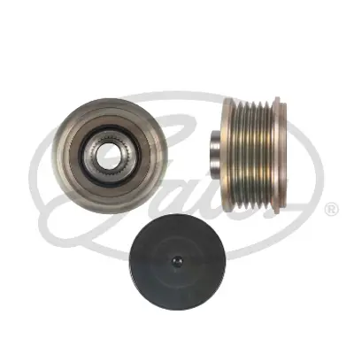 GATES OAP7238 Alternator Kasnagı  6 Kanal(Dıs Cap 55mm/Ic Cap 17mm/Gensıslık 33.5mm) Clıo Iı-Iıı-Iv 05>08>13>captu 