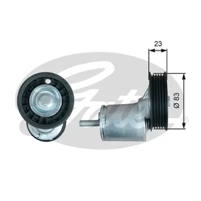 GATES T38375 Alternator Gergı Rulmanı (Gerdırıcı) Passat A4 A6 1,9tdı Afn Avg 028145278J