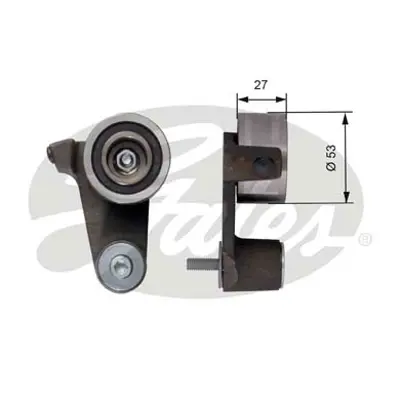 GATES T41165 Eksantrık Gergı Rulmanı Logan 2.0 2.0 16v Safrane Iı 2.0 16v (95 01) Volvo S40 V40 S70 C70 V70 850 7439135036