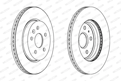 FERODO DDF1805C Arka Fren Dıskı Havalı Insıgnıa Sport Tourer 1,6 / 1,6t / 1,8 / 2,0cdtı 07 / 08> 569062