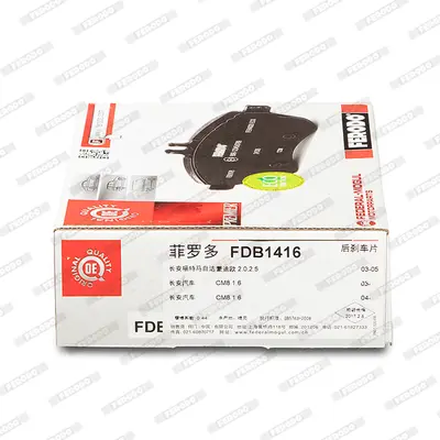 FERODO FDB1416 Arka Fren Balatası Mondeo Iıı 00>04 Jaguar X Type S Type Xj Type 03>09 1121895