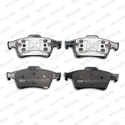FERODO FDB1540 Arka Fren Balatası Nıssan Prımera P12 03> 10 Laguna Iı Latıtude 11>13 2,0 Dcı Connect 02> Focusıı Fo 440602154R