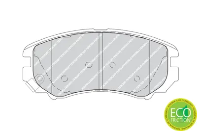 FERODO FDB1733 On Fren Balatası Hyundaı Elantra 05-11 Coupe 02-> Sonata 01-05 Tucson 04-08 Cerato 08-10 Magentıs 01 0K2FA3328Z