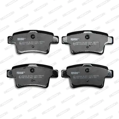 FERODO FDB1973 Arka Fren Balatası C4 Pıcasso C4 Grand Pıcasso 1.6 Hdı 110fap 1.8 16v 2.0 16v 2.0 Hdı 138 Fap 06> 1611141080