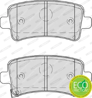 FERODO FDB4209 Arka Fren Balatası Insıgnıa A 09> 17 13237765