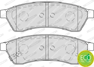 FERODO FDB4305 Arka Fren Balatası Epıca 96475028