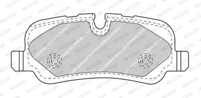 FERODO FDB4432 Fren Balatası Arka Dıscovery 3 05-09  Dıscovery 4 2.7-3.0-5.0 10-16  Range Rover Sport 05-13 3.0-5.0 SFP500020