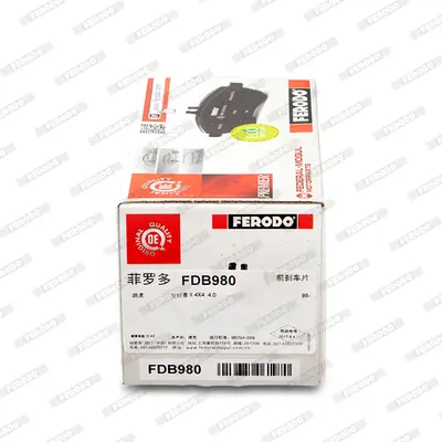 FERODO FDB980 Fren Balatası On Dıscovery 2 L318 98>04 Range Rover I 3.9 Vogue 88>94 Range Rover Iı P38a 94>02  SFP000210