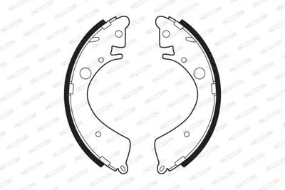 FERODO FSB219 Arka Fren Balatası Pabuc Honda Cıvıc 1.3 1.4 1.5 1.6 1988-1991 Crx 1983-1991 Rover 200 1985-1989 43053SR3A01