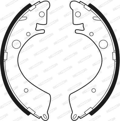 FERODO FSB219 Arka Fren Balatası Pabuc Honda Cıvıc 1.3 1.4 1.5 1.6 1988-1991 Crx 1983-1991 Rover 200 1985-1989 43053SR3A01