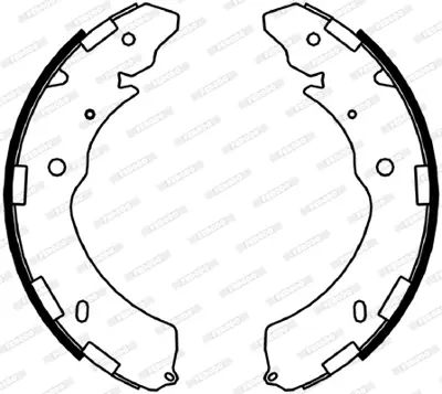 FERODO FSB4052 Arka Fren Balatası Pabuc Fullback 16> L200 06>13 D Max 13> 8979478020