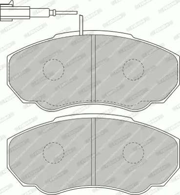 FERODO FVR1478 On Fren Balatası Boxer Ducato Jumper 2,0hdı 2,0ı 2,2hdı 14q Fıslı 02 06 425242