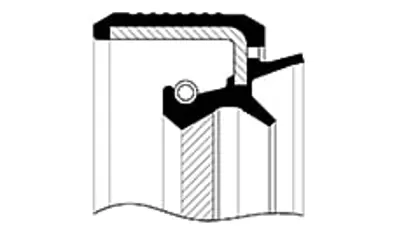 SKT 410489-V Defransıyel Mahrutı Kecesı Mercedes Conecto ( 90x125x12x19 ) 