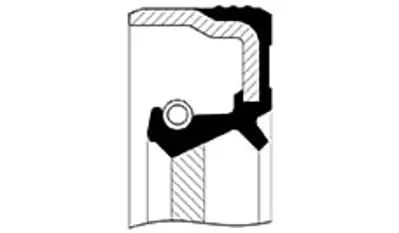 SKT 412281-V Motor Krank Arka Kecesı New Holland / Fıat - 40100880