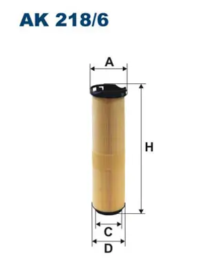 FILTRON AK218/6 Hava Fıltresı E-Class W211 02>08 S211 02>09 6460940304