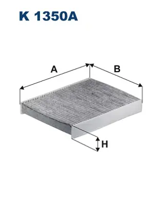 FILTRON K1350A Polen Fıltresı Yeni Connect Chc 1.6 /1.5 Tdci  15> C-Max 06>11 Iı C-Max 06>11 07>10 S-Max 09> 07> S- 3M5J19G244AA