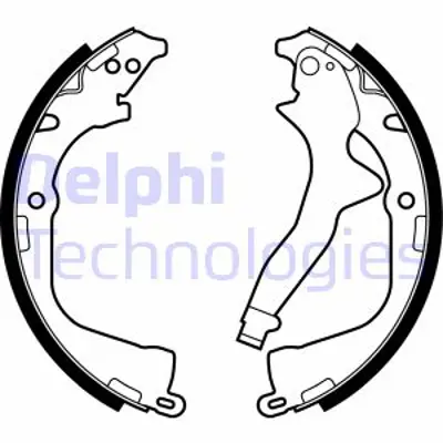DELPHI LS2056 Arka Fren Kampana Balatası Amarok 2,0tsı / Tdı 10> 
