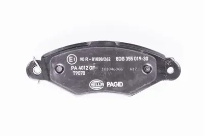 AXAM AX-02-04-01-4016 Disk Balata Ön Ax-02-04-01-4016 Kangoo 1.4 7701205513 4106000QAF 4106000QAG 7701208142 7701205996 4106000Q0A 4106000QAK 7701205512 7701205513 7701205995 7701206811