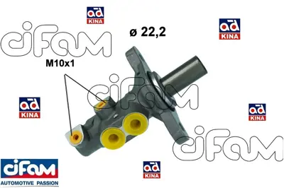CIFAM 202-1229 202-1229 Ana Merkez Dokker Duster (12-) Lodgy (12-) 1.2tce 1.5dci 1.6 460117430R