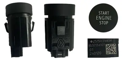 OEM 251503985R Marş Butonu (Start-Stop Düğmesi) Jogger Logan Iıı Sandero Iıı Captur Iı Clıo V 251503985R 251503993R