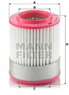 MANN FILTER C1652/1 Hava Filitresi A8 04>10 Quattro 3.0tdı  Asb Bng 