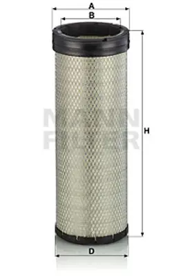MANN FILTER C17170 Hava Filitresi Ic Man F2000 19.423 D2866 94> 19.463 D2876 94> 19.464 D2876 98> 