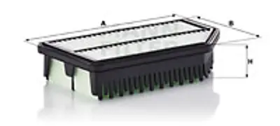 MANN FILTER C25016 Hava Filitresi Accent Blue 1.4 Benzınlı 1.6 Crdı 11> Kıa Rıo 1.4 Benzınlı 1.6 Crdı 11> 