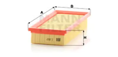 MANN FILTER C2657 Tempra Tıpo 1.6ıe 1.4ıe Hava Filitresi 