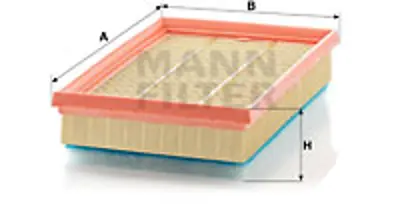 MANN FILTER C28105/1 Hava Filitresi Fıat Bravo 1.4 1.6dmtj 07> 14 Stılo 1.9jtd 
