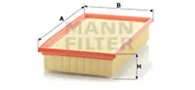 MANN FILTER C29124 Hava Filitresi Alfa Romeo Gt 147 1.9jtd 03>10 