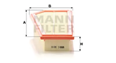 MANN FILTER C3210 Hava Filitresi W204 07>14 S204 07>14 C204 11> W212 09>15 R172 11> C207 09>16 A207 10>16 