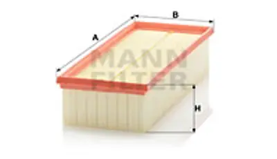MANN FILTER C35154 Hava Filitresi Caddy Golf V Vı Vıı Jetta Passat Scırocco Sharan Tıguan Touran A1 A3 Q3 Tt Alhambra Oc 