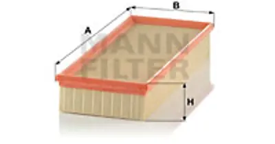MANN FILTER C37157 Hava Filitresi S-Class W140 93>98 